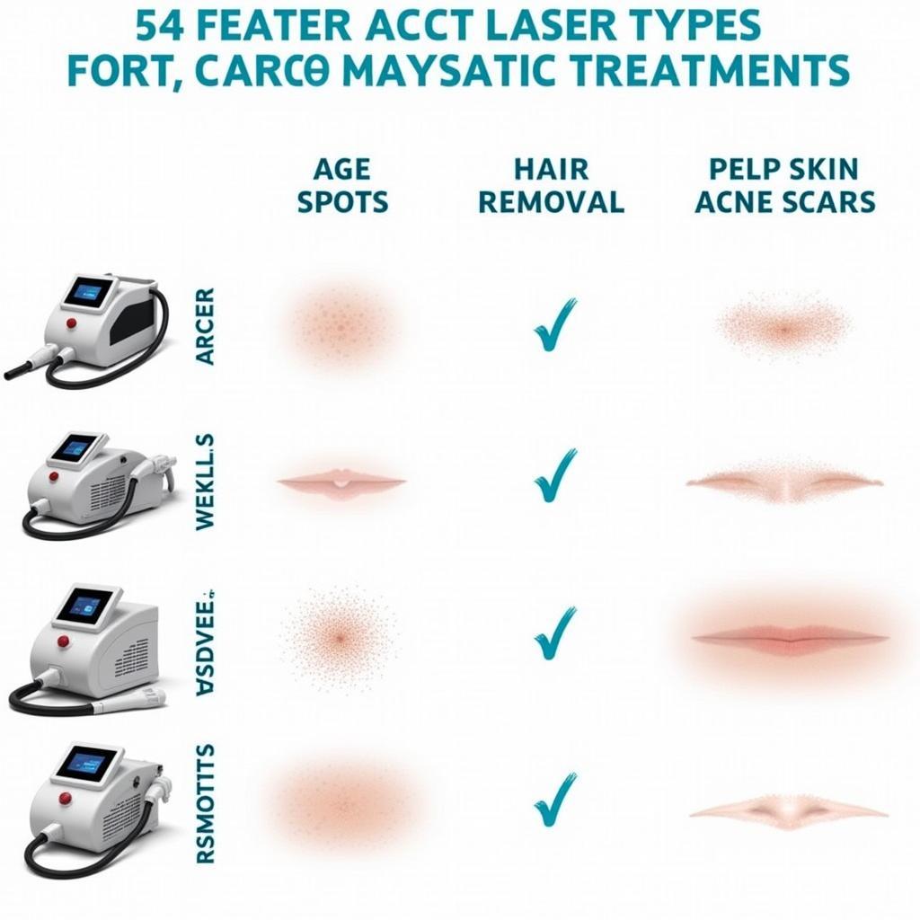 Phân biệt các loại tia laser trong thẩm mỹ