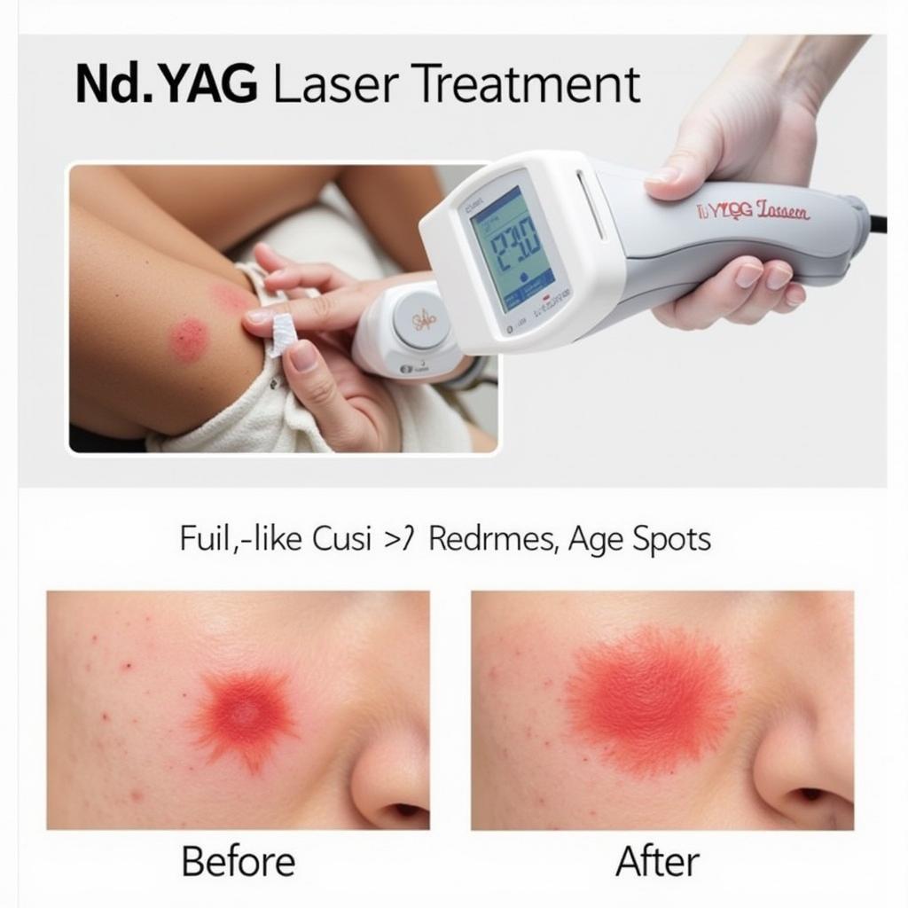 Phân biệt tia laser Nd:YAG