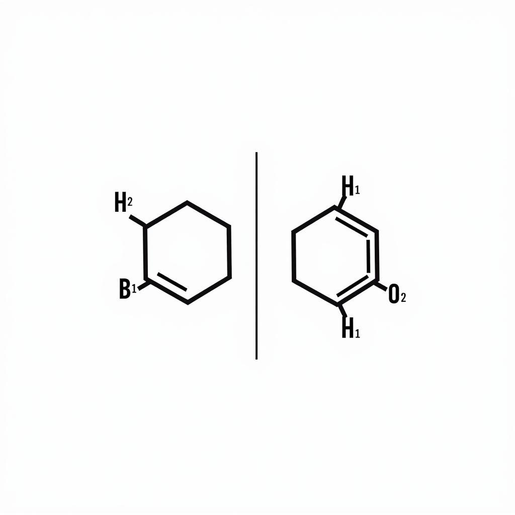 Cấu trúc phân tử của Proline và Hydroxyproline