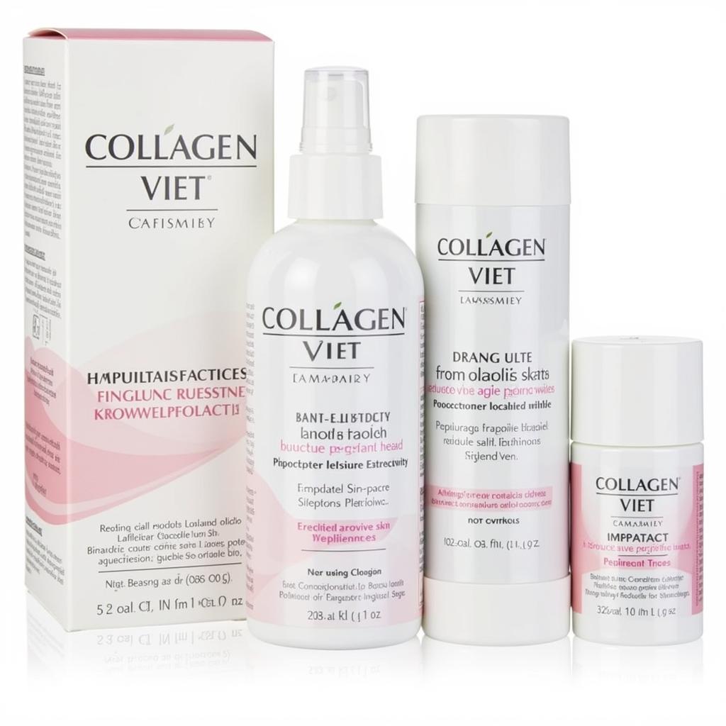 Sản phẩm collagen của Colagen Việt