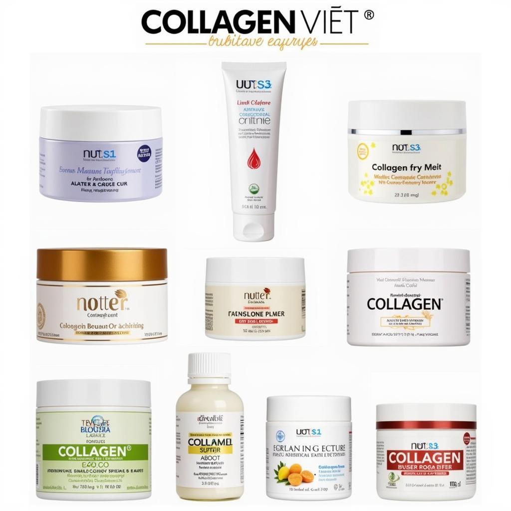 Sản phẩm collagen của Colagen Việt