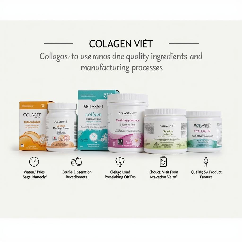 Sản phẩm collagen Việt