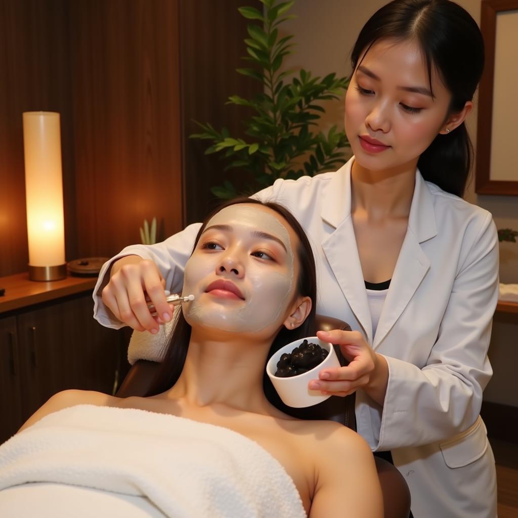 Liệu trình collagen tại spa Hà Nội