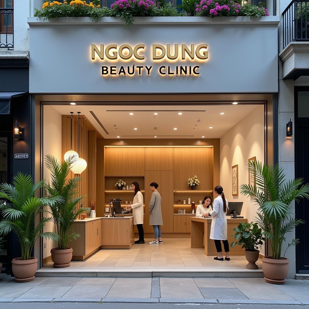 Thẩm mỹ viện Ngọc Dung Hà Nội cơ sở 1