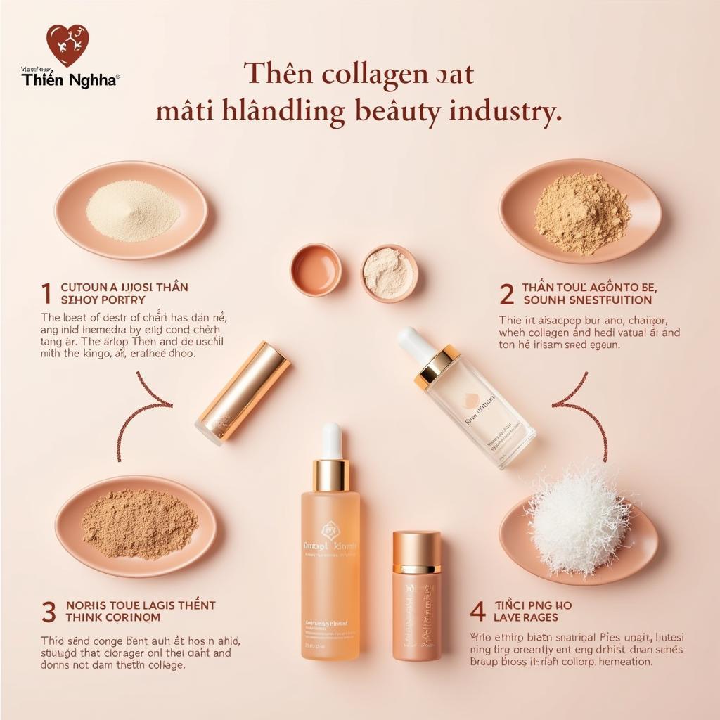 Thiên Nghĩa và ngành mỹ phẩm collagen