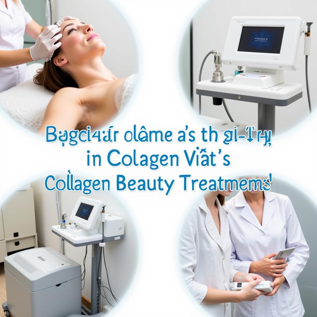 Thiết bị hiện đại hỗ trợ liệu trình làm đẹp collagen tại Colagen Việt