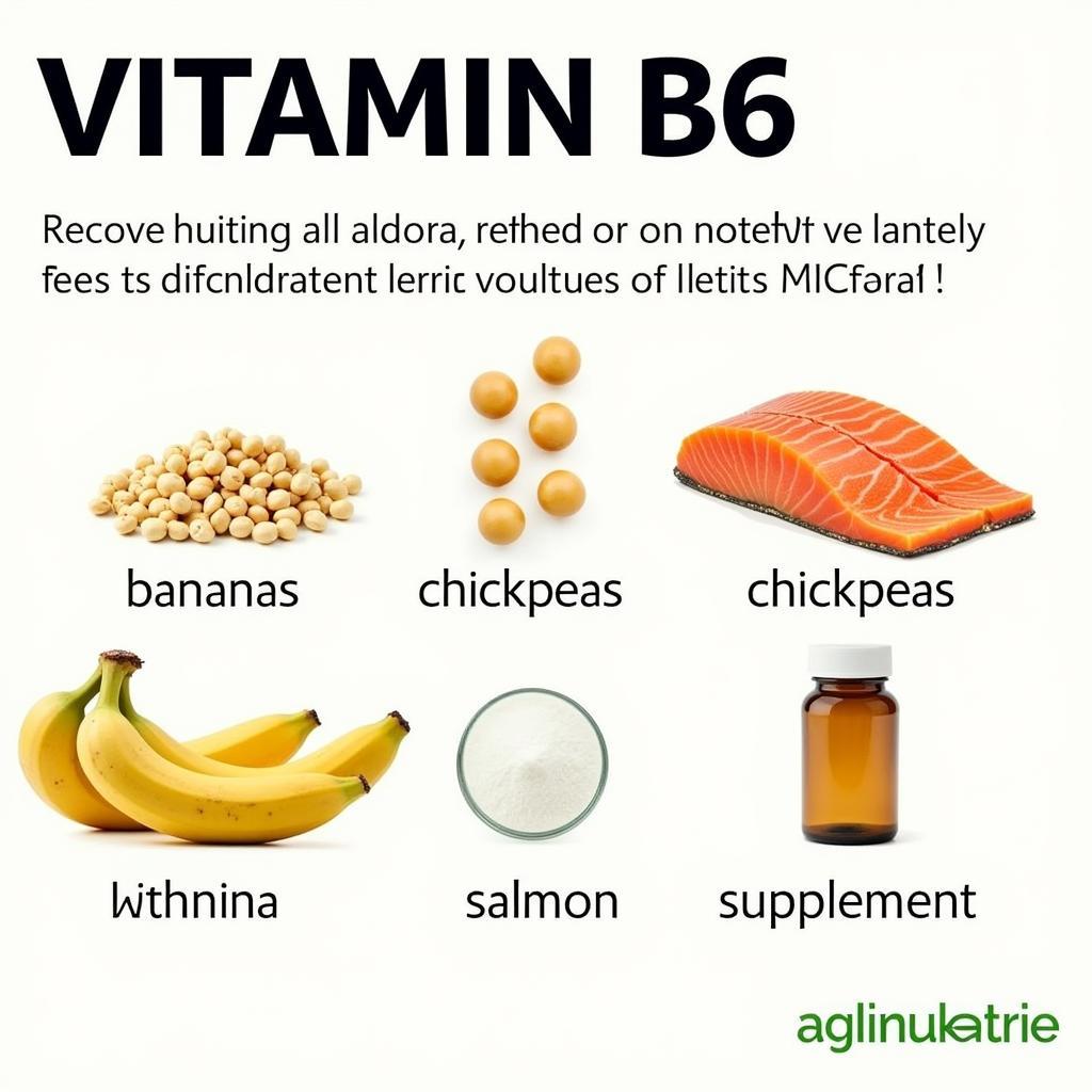 Bổ sung Vitamin B6