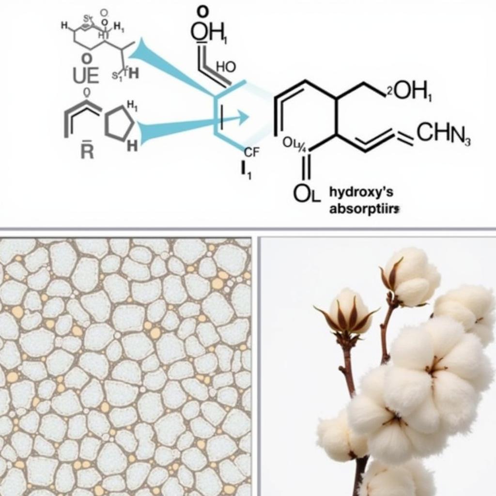 Thành phần hóa học vải voan cotton