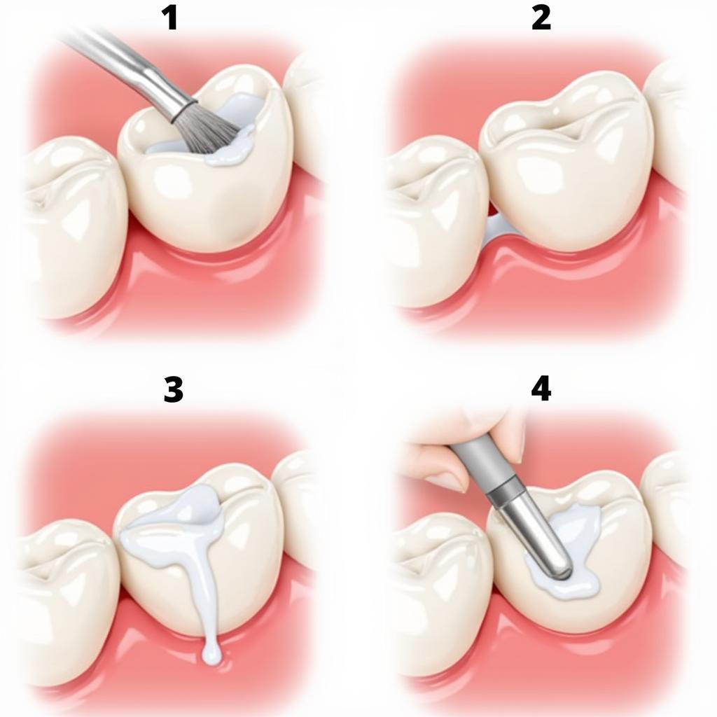 Quy trình trám răng thẩm mỹ