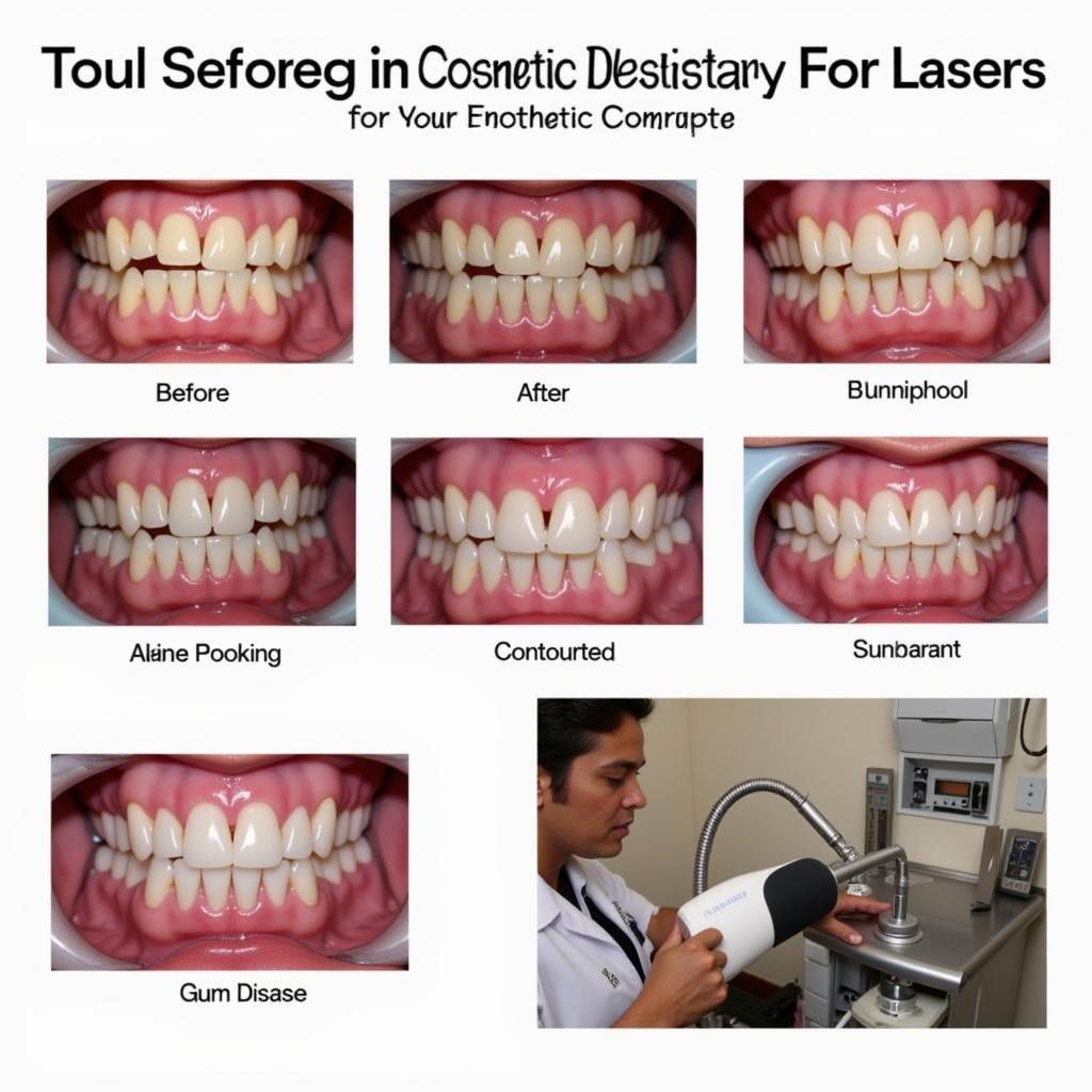 Ứng dụng laser trong thẩm mỹ răng