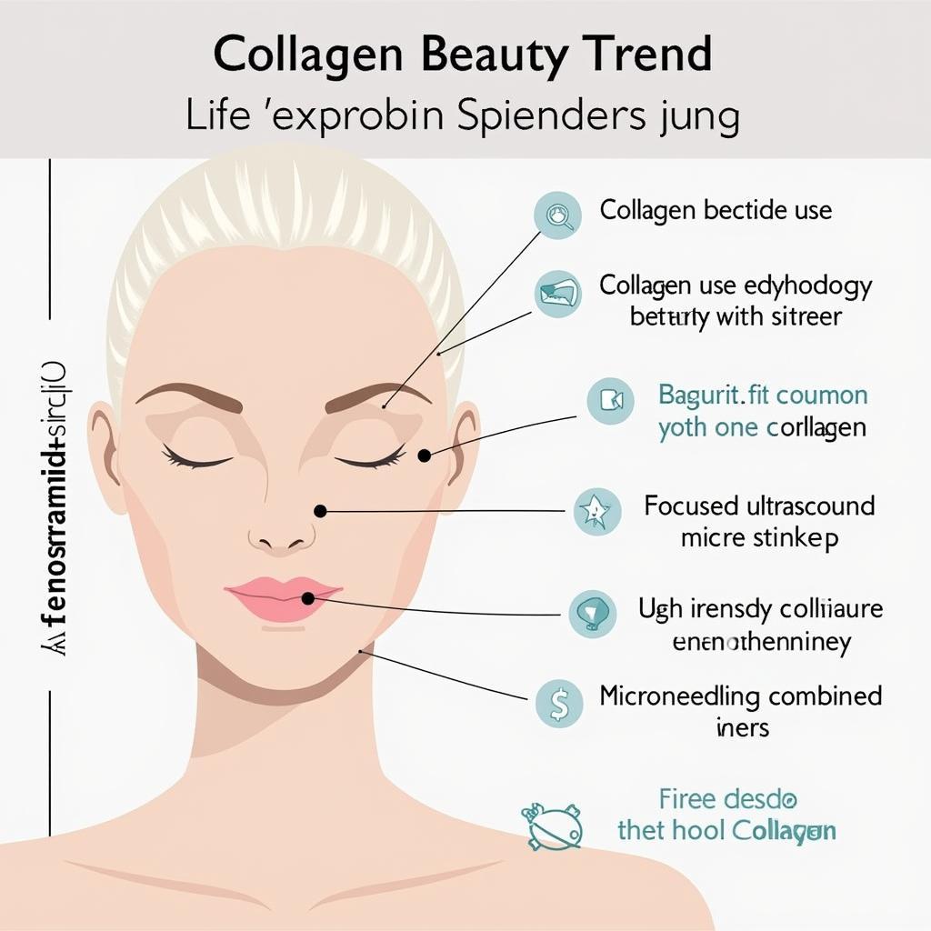 Xu hướng làm đẹp bằng collagen