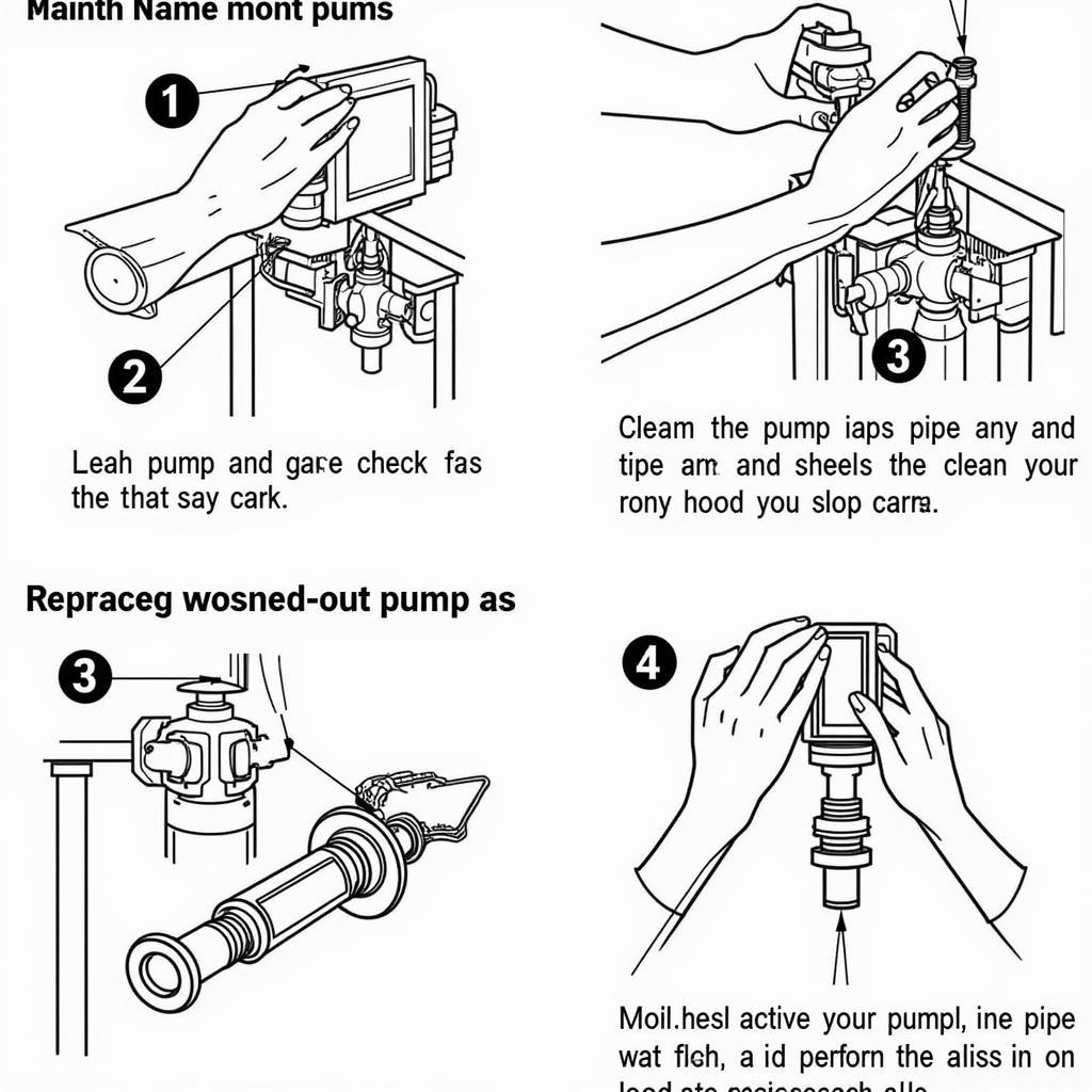 Bảo trì bơm định lượng hóa chất