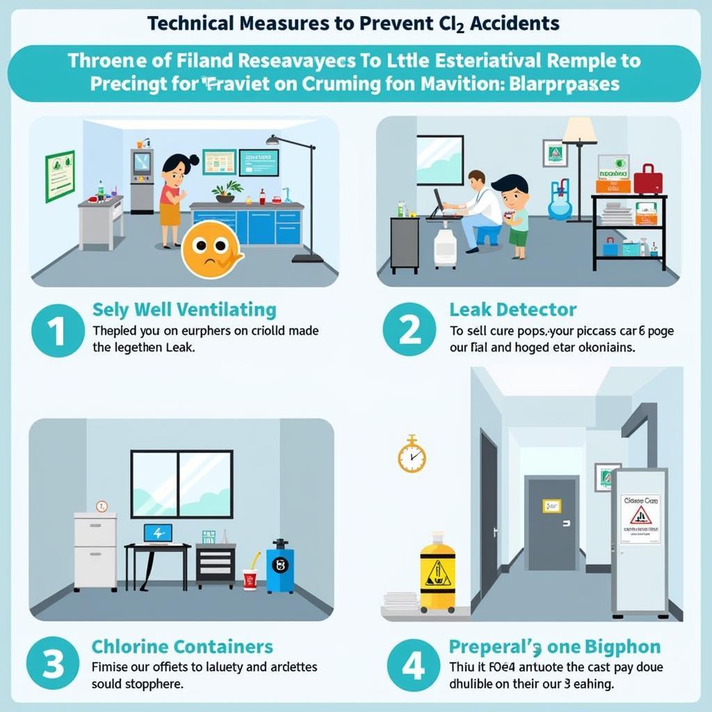 Biện Pháp Kỹ Thuật Phòng Ngừa Sự Cố Cl2