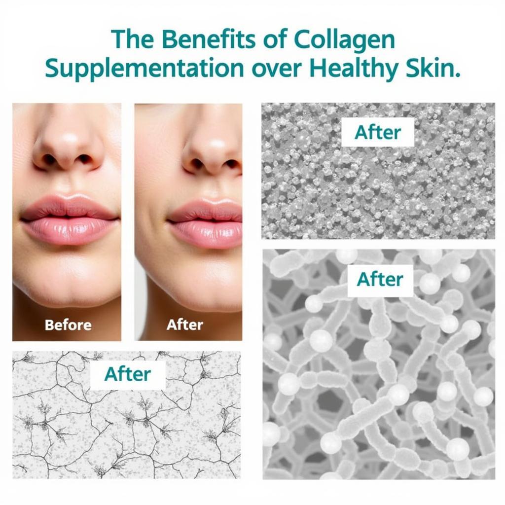 Bổ sung collagen cho da khỏe mạnh