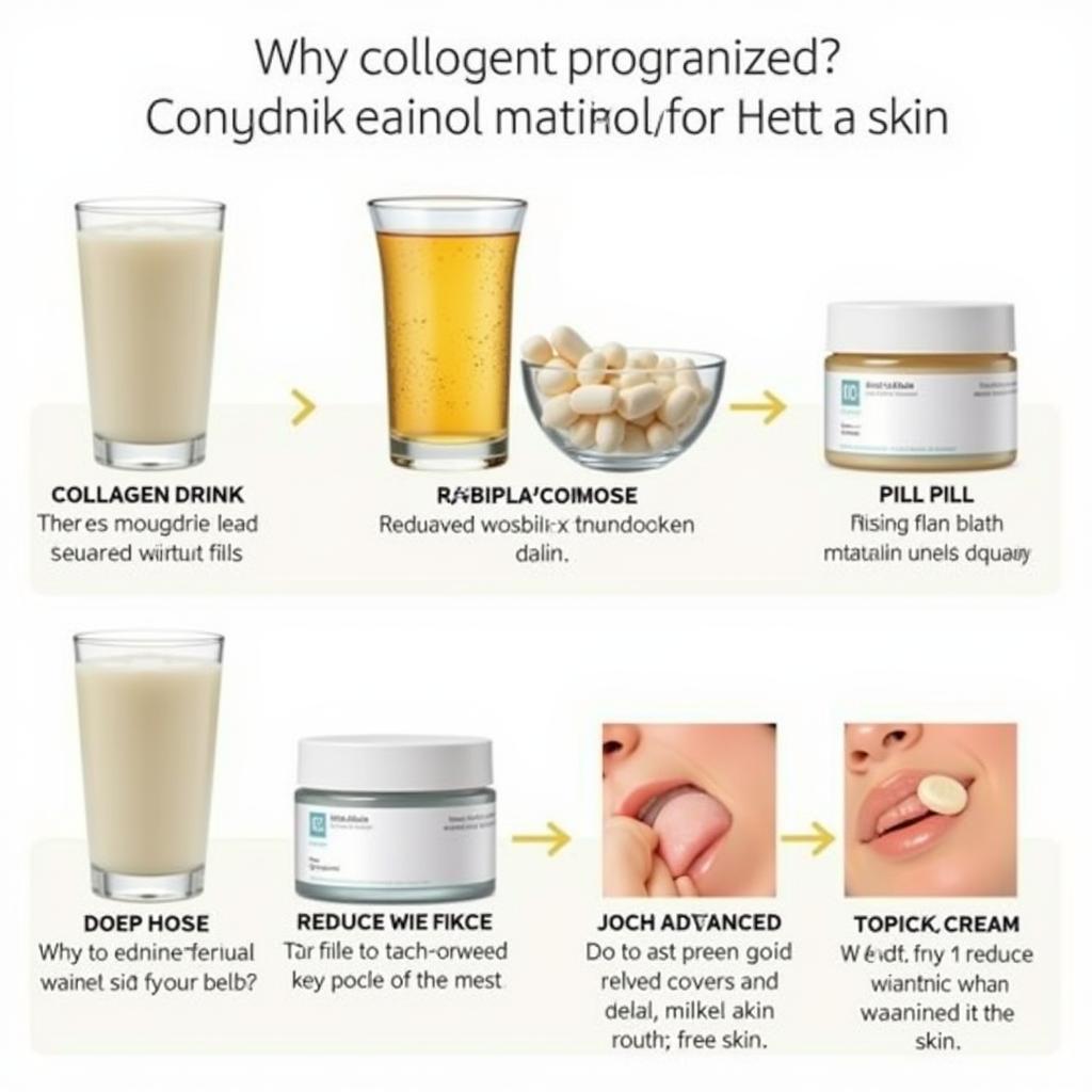 Bổ sung collagen cho da khỏe mạnh