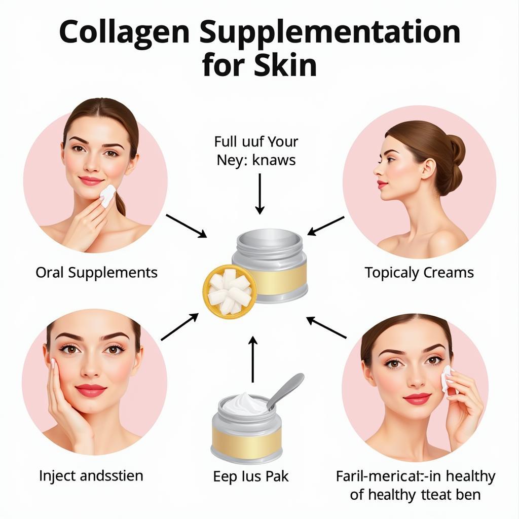 Bổ sung collagen cho da