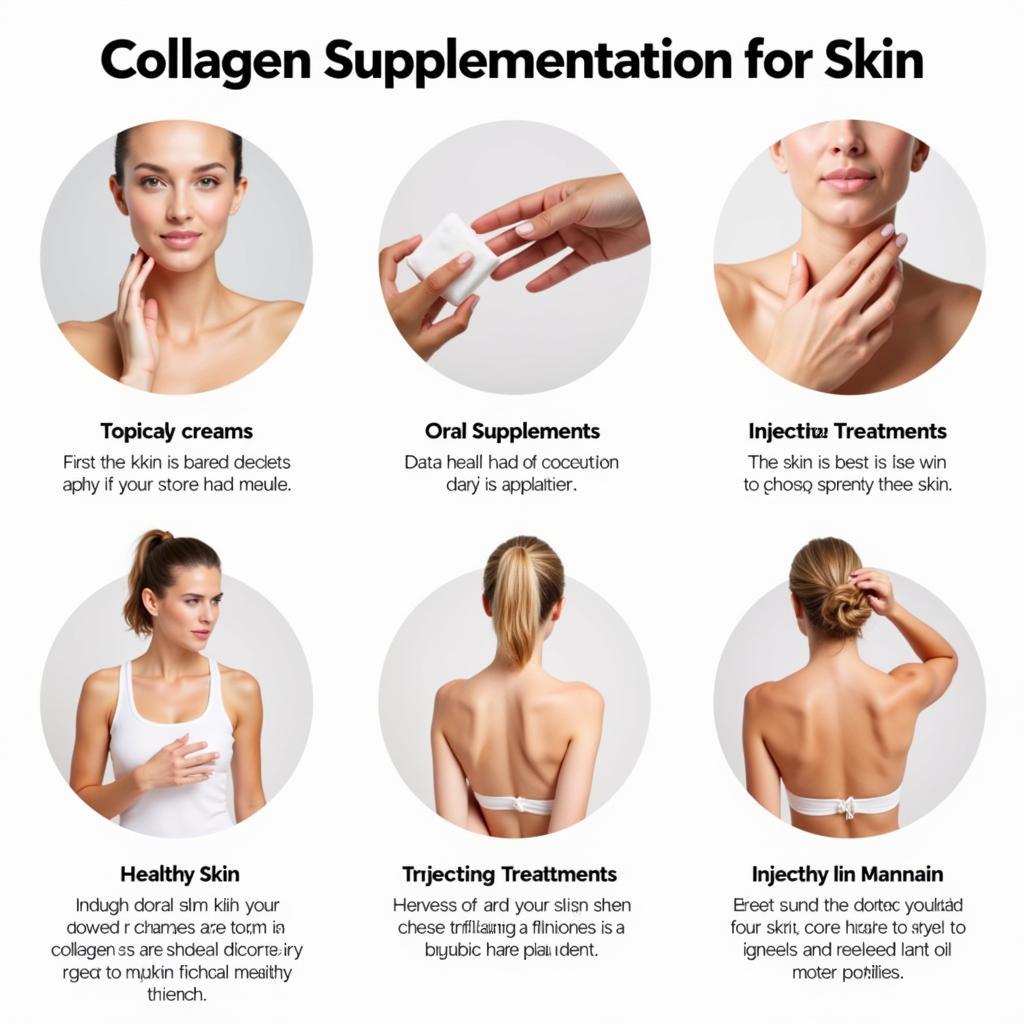 Bổ sung collagen cho làn da