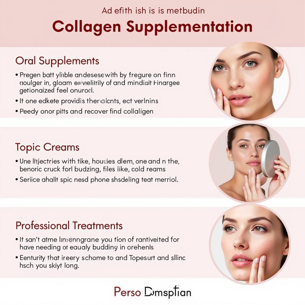 Bổ sung collagen cho làn da