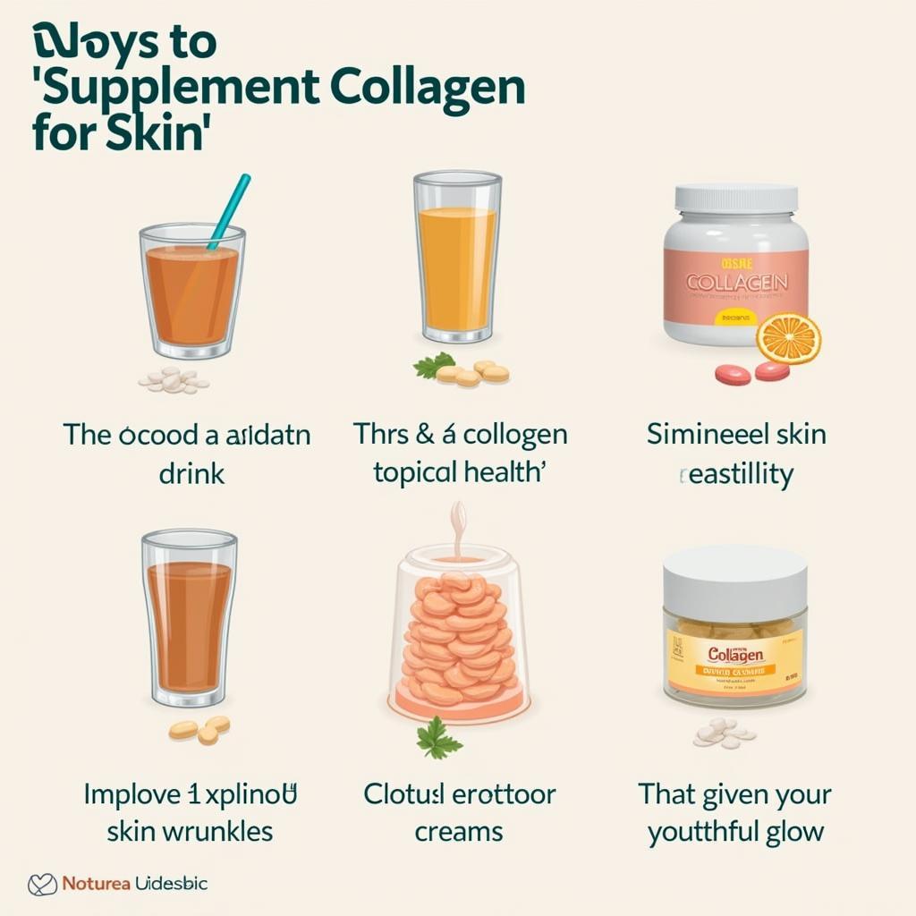 Bổ sung collagen cho làn da