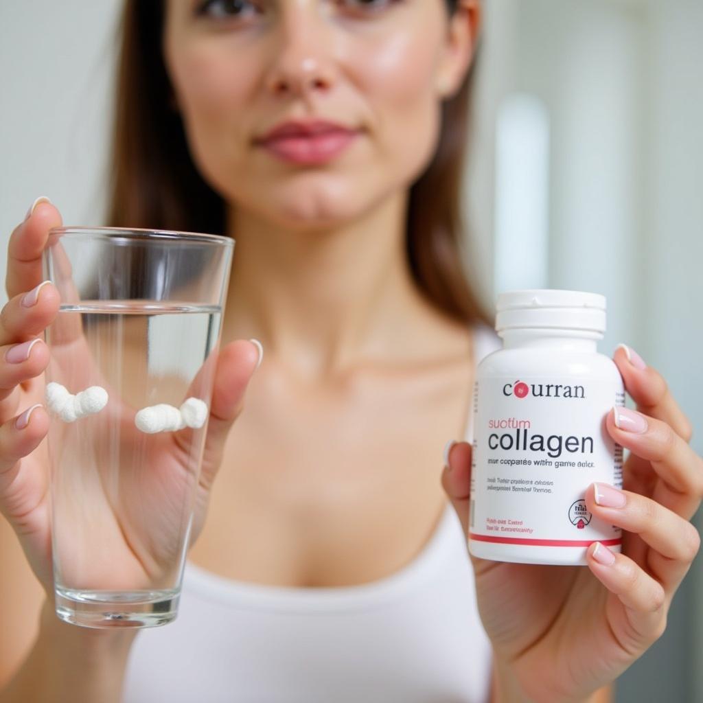 Bổ sung collagen sau nâng mũi