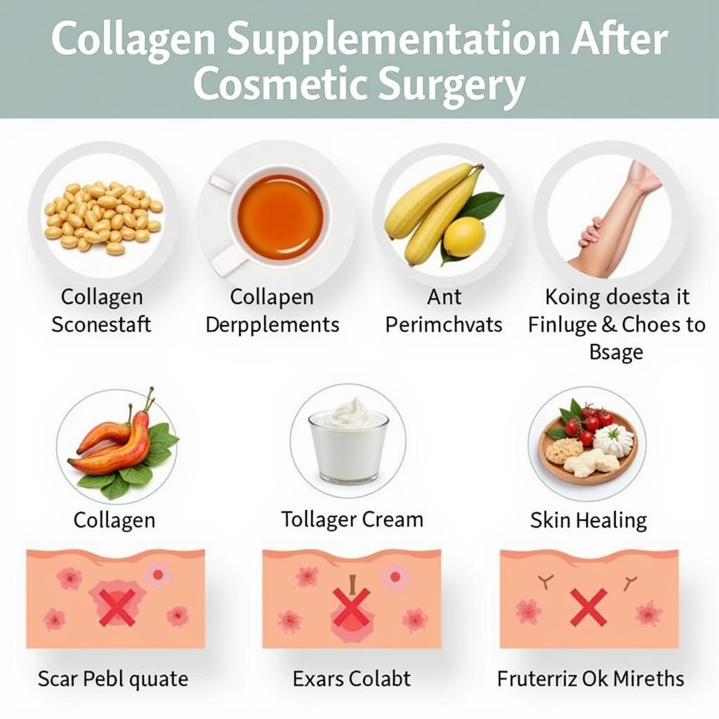 Bổ sung collagen sau phẫu thuật thẩm mỹ