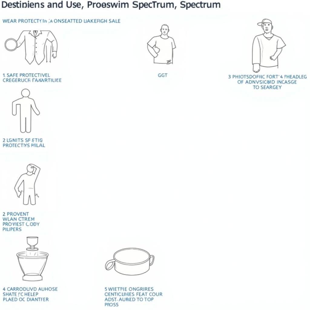 Các bước sử dụng hóa chất Spectrum an toàn