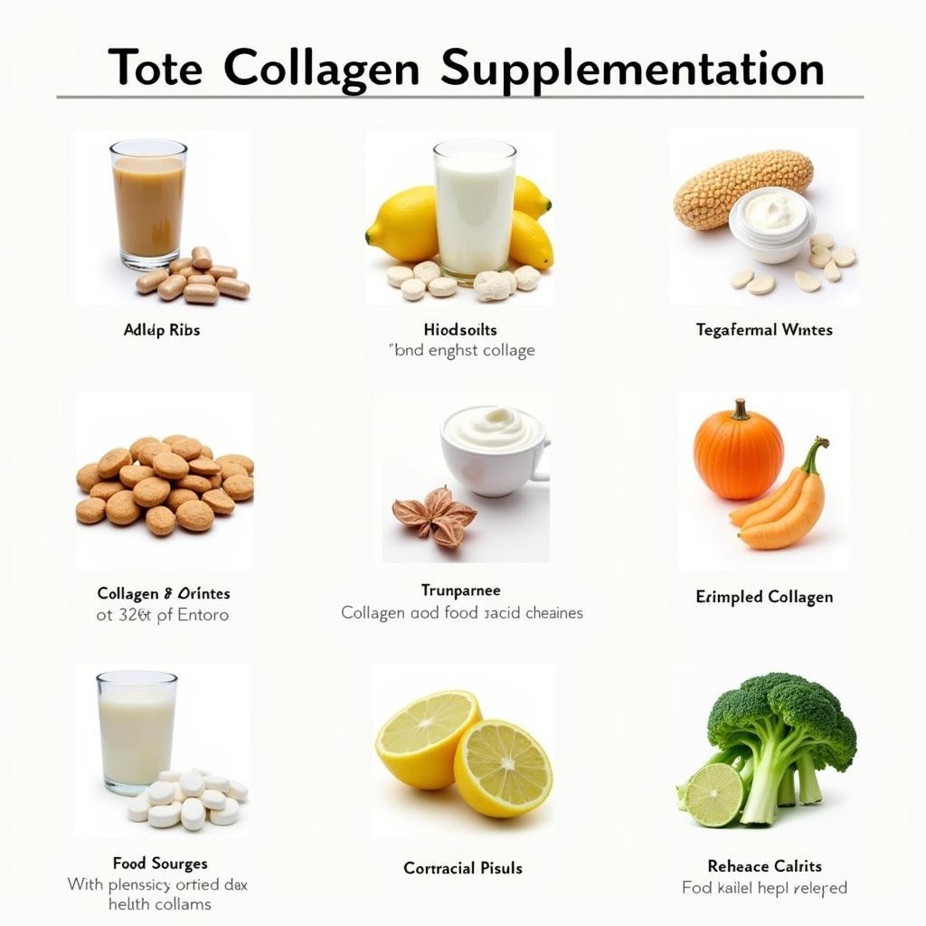 Các phương pháp bổ sung collagen