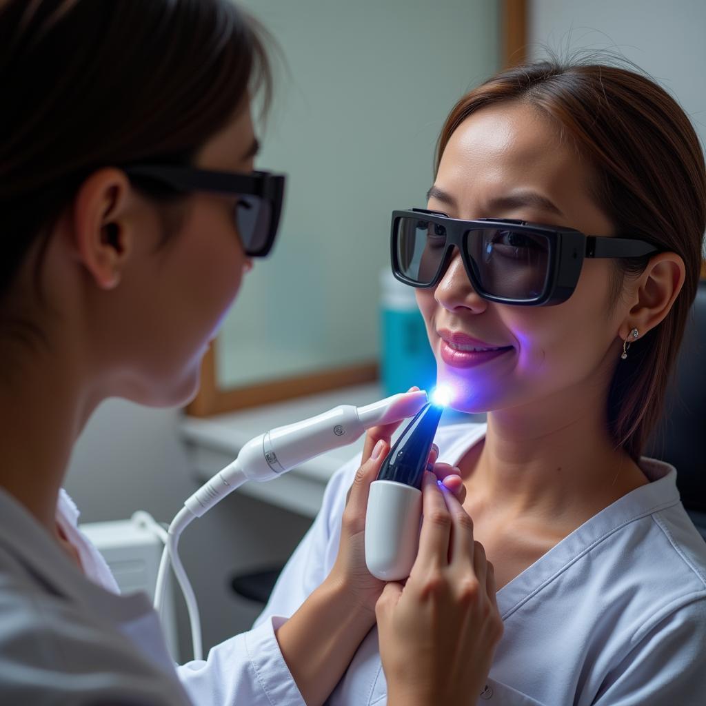 Điều trị sẹo lồi bằng Laser