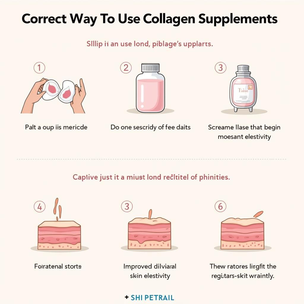 Sử dụng collagen đúng cách