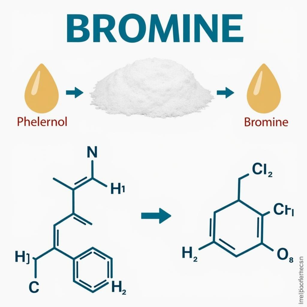 Phản ứng của Phenol với Brom