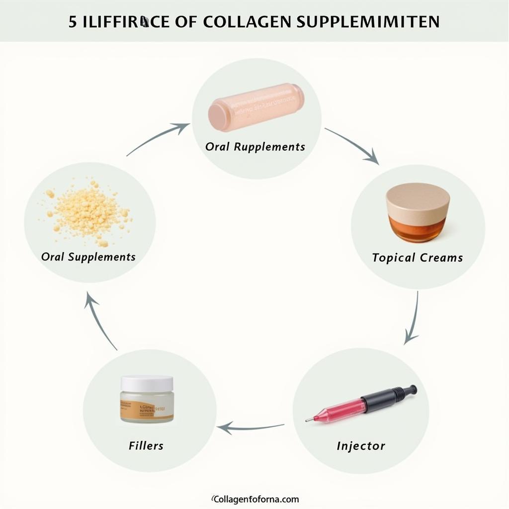 Các phương pháp bổ sung collagen