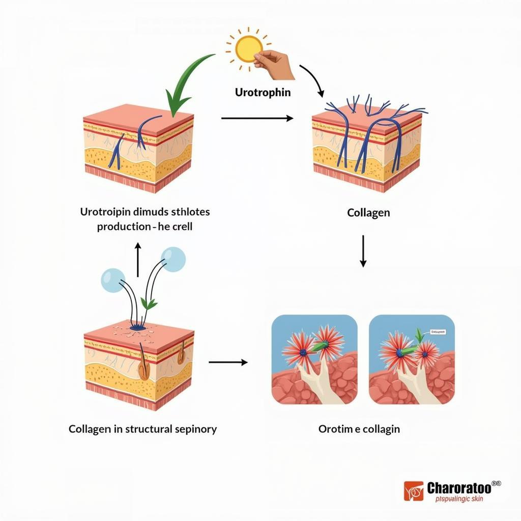 Sự kết hợp giữa Urotrophin và Collagen