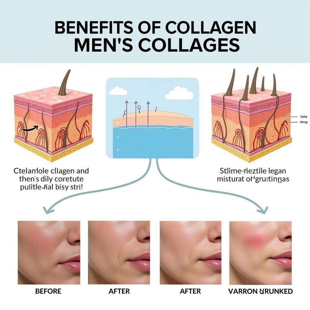 Vai trò của collagen trong chăm sóc da nam giới